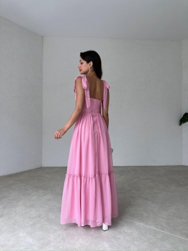 VALİNTA Maxi Elbise 4989 - Pembe - 3