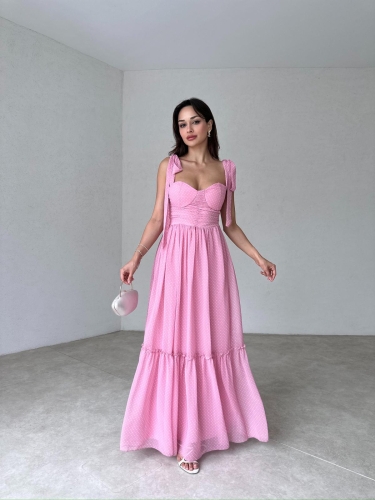 VALİNTA Maxi Elbise 4989 - Pembe - 2