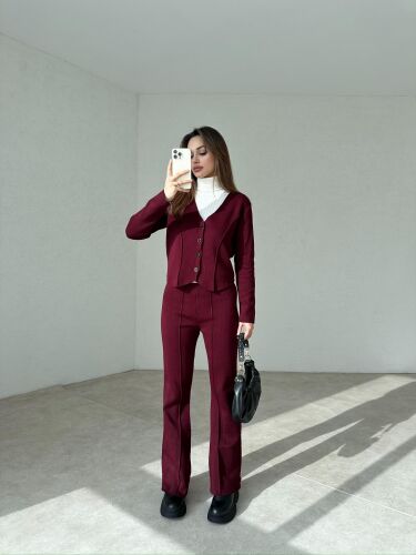 WENNA Takım 2535 - Bordo - 2